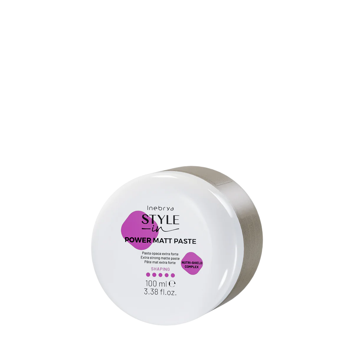 Inebrya Style-In Power Matt Paste 100ml plaukų kremas