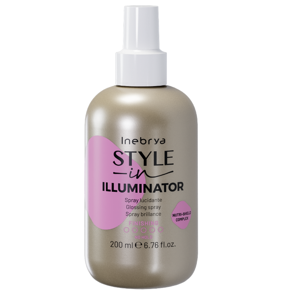 Inebrya Style-In Illuminator 200ml plaukų blizgesio priemonė
