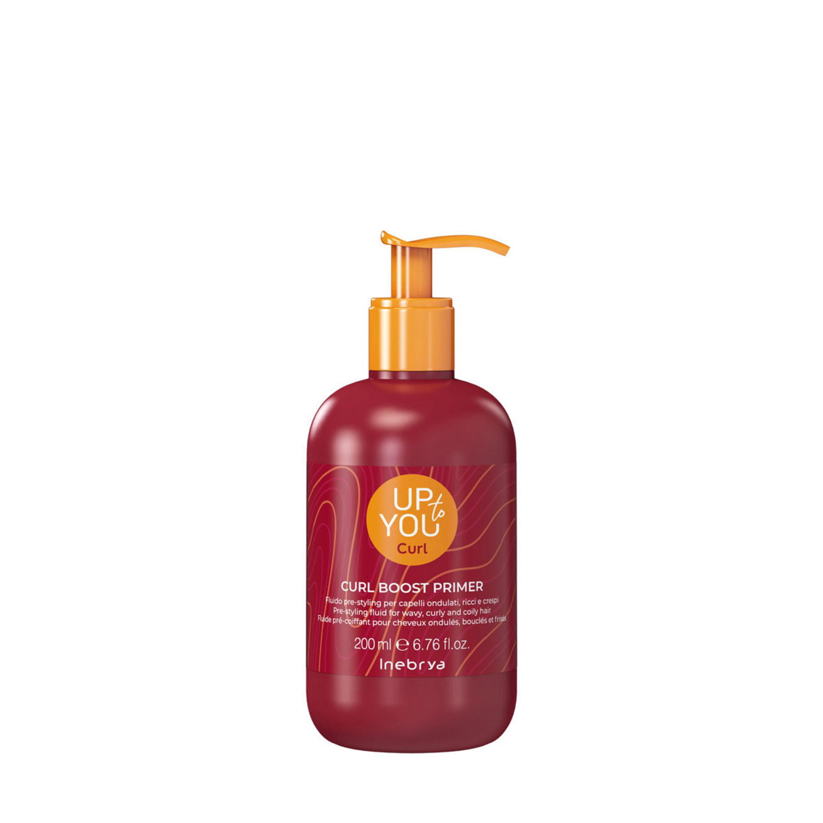 Inebrya Up To You Curl Boost Primer Garbanų formavimui Priemonė garbanotiems plaukams Unisex