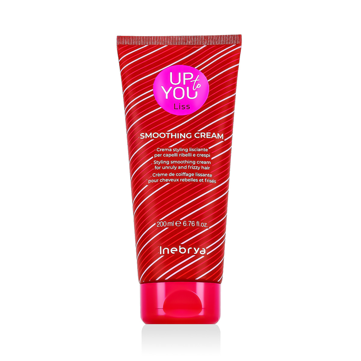 Inebrya Up To You Liss Smoothing Cream Plaukų kremas Plaukus fiksuojantis kremas Unisex