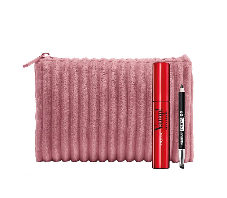 Pupa Pupa Vamp! Sexy Lashes Mascara 12ml + Crayon Multiplay 09 0,8g + Pouch 12ml   Moterims Rinkinys