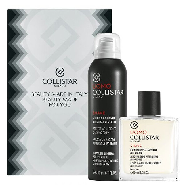 Collistar Set Collistar Uomo Perfect Adherence Shaving Foam 200ml + After Shave Kūnui Vyrams