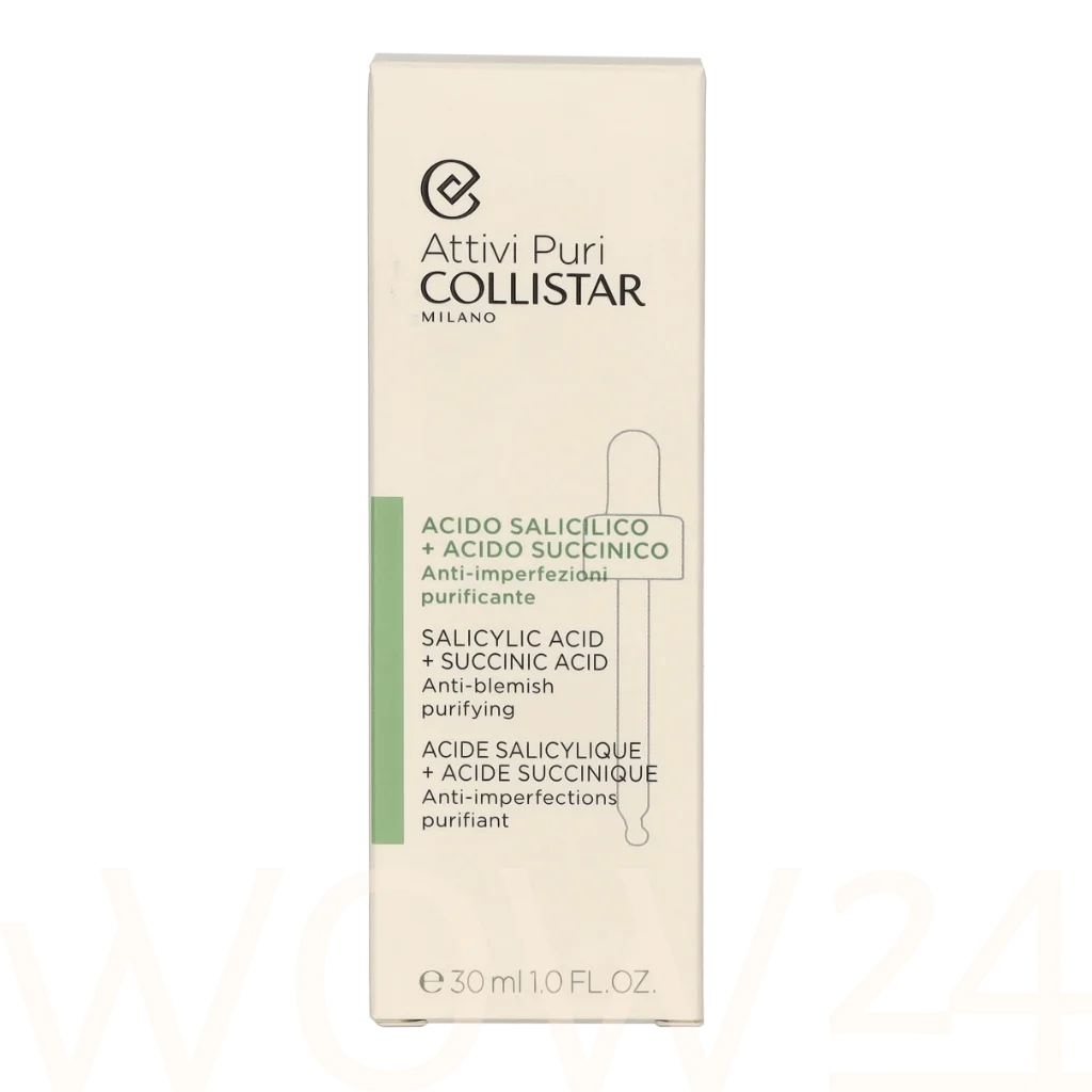 Collistar Salicylic Acid + Succinic Acid Anti Blemish Purifying 30ml Moterims