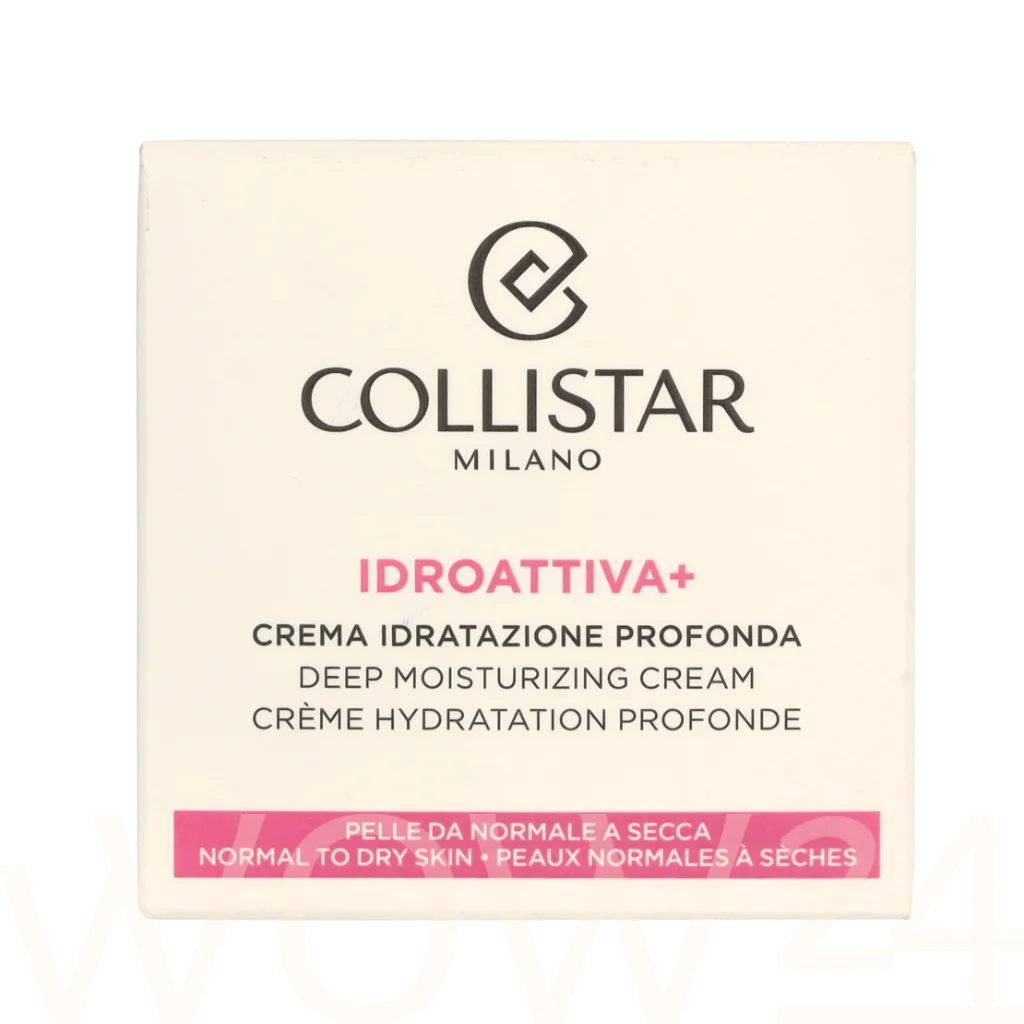 Collistar Idroattiva+ Deep Moisturizing Cream 50ml dieninis kremas