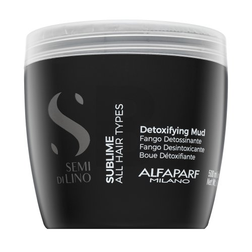 AlfaParf Milano Semi Di Lino Sublime Detoxifying Mud 500ml plaukų kaukė