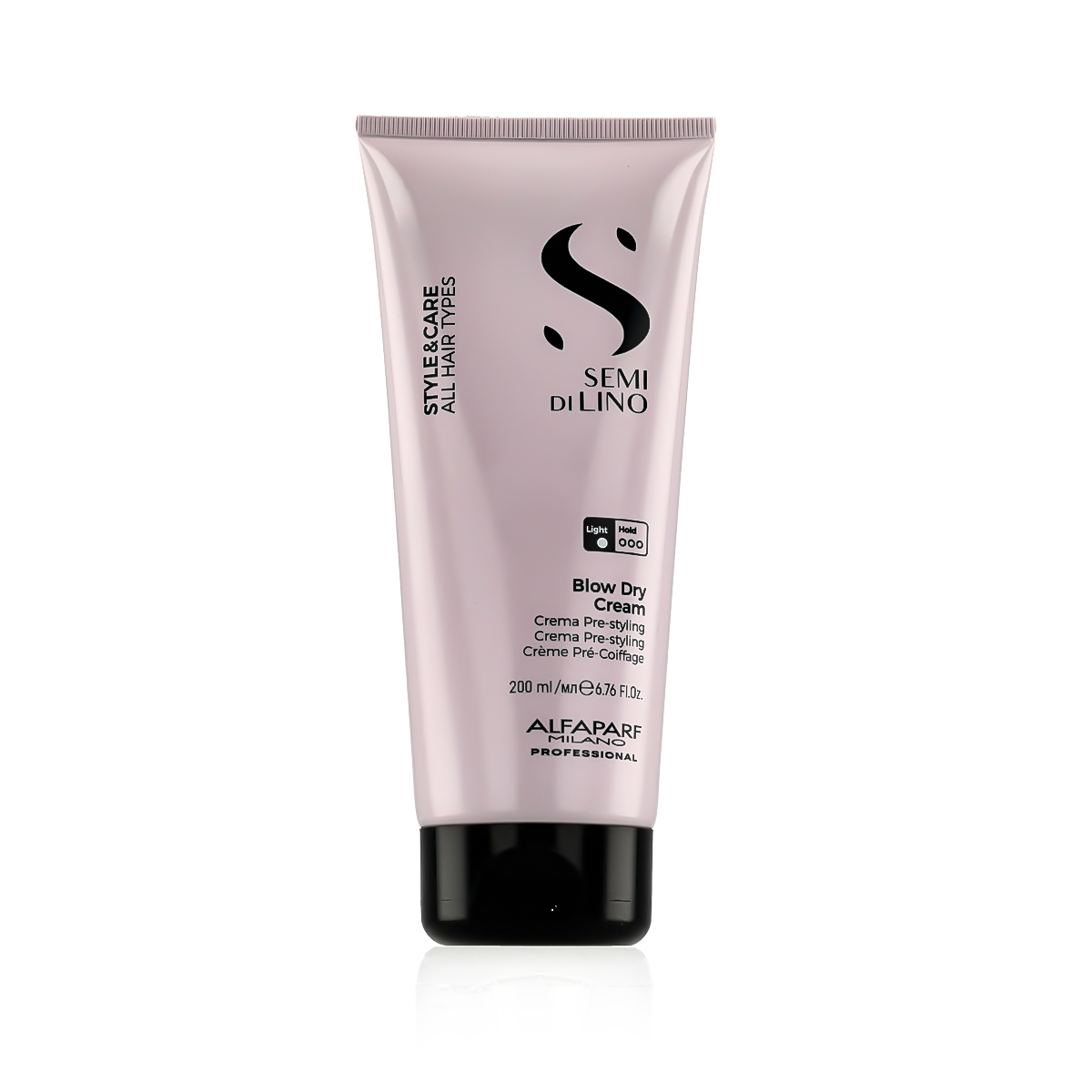 AlfaParf Milano Semi Di Lino Style & Care Blow Dry Cream 200ml kar&scaron;tam kirpimui
