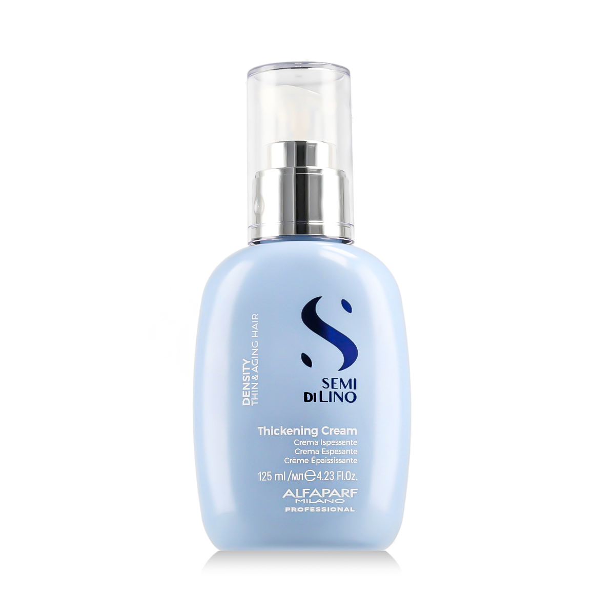 AlfaParf Milano Semi Di Lino Density Thickening Cream 125ml paliekama priemonė plaukams