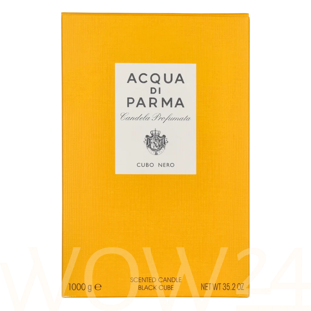 Acqua Di Parma Ambra Black Cube Candle 1000g NI&Scaron;INIAI kvepianti žvakė
