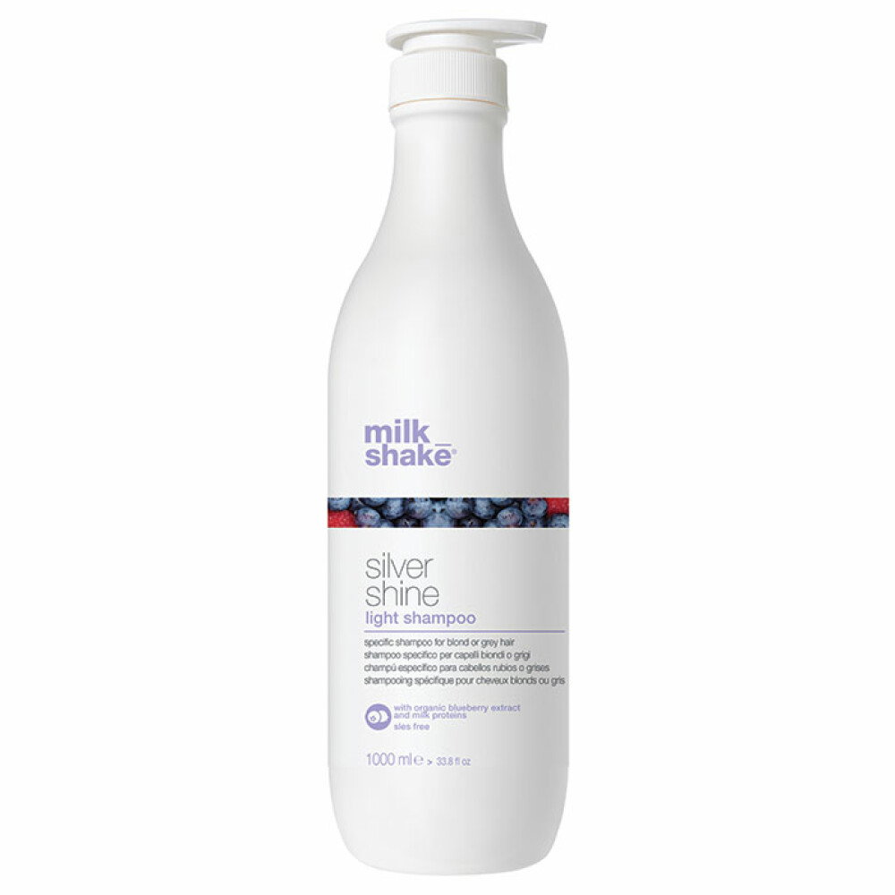 Milk_Shake Silver Shine Light Shampoo Plaukų &scaron;ampūnas Plaukų priemonė Moterims