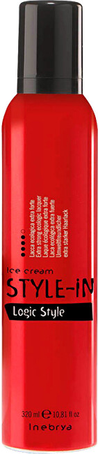 Inebrya Style-In Ice Cream Logic Style Spray 320ml plaukų lakas