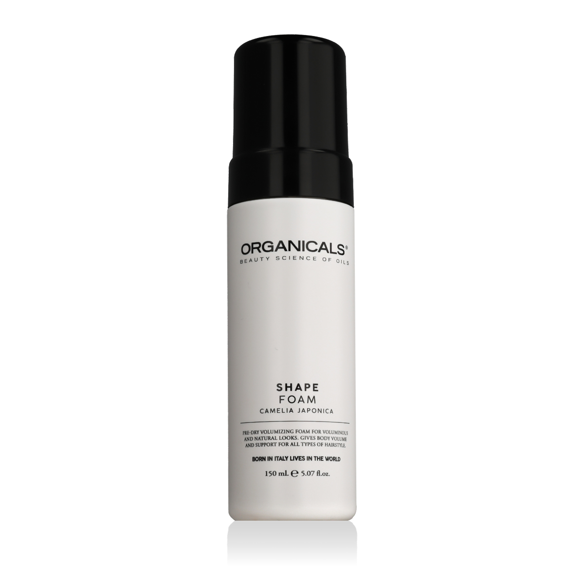 Organicals Shape Foam 150ml plaukų putos