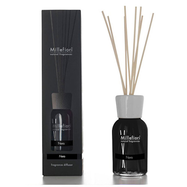 Millefiori Milano Aroma diffuser Natura l Nero 250 ml 250ml Kvapas namams su lazdelėmis