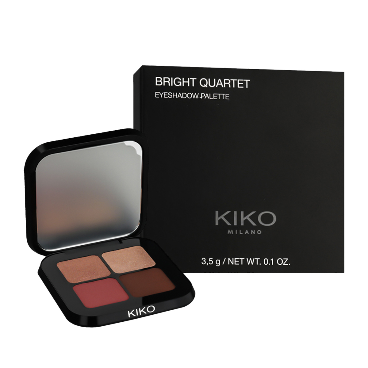 KIKO MILANO Bright Quartet Akių &scaron;e&scaron;ėlių paletė