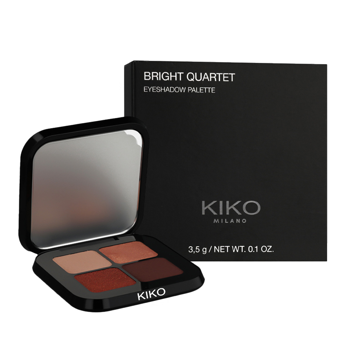 KIKO MILANO Bright Quartet Akių &scaron;e&scaron;ėlių paletė