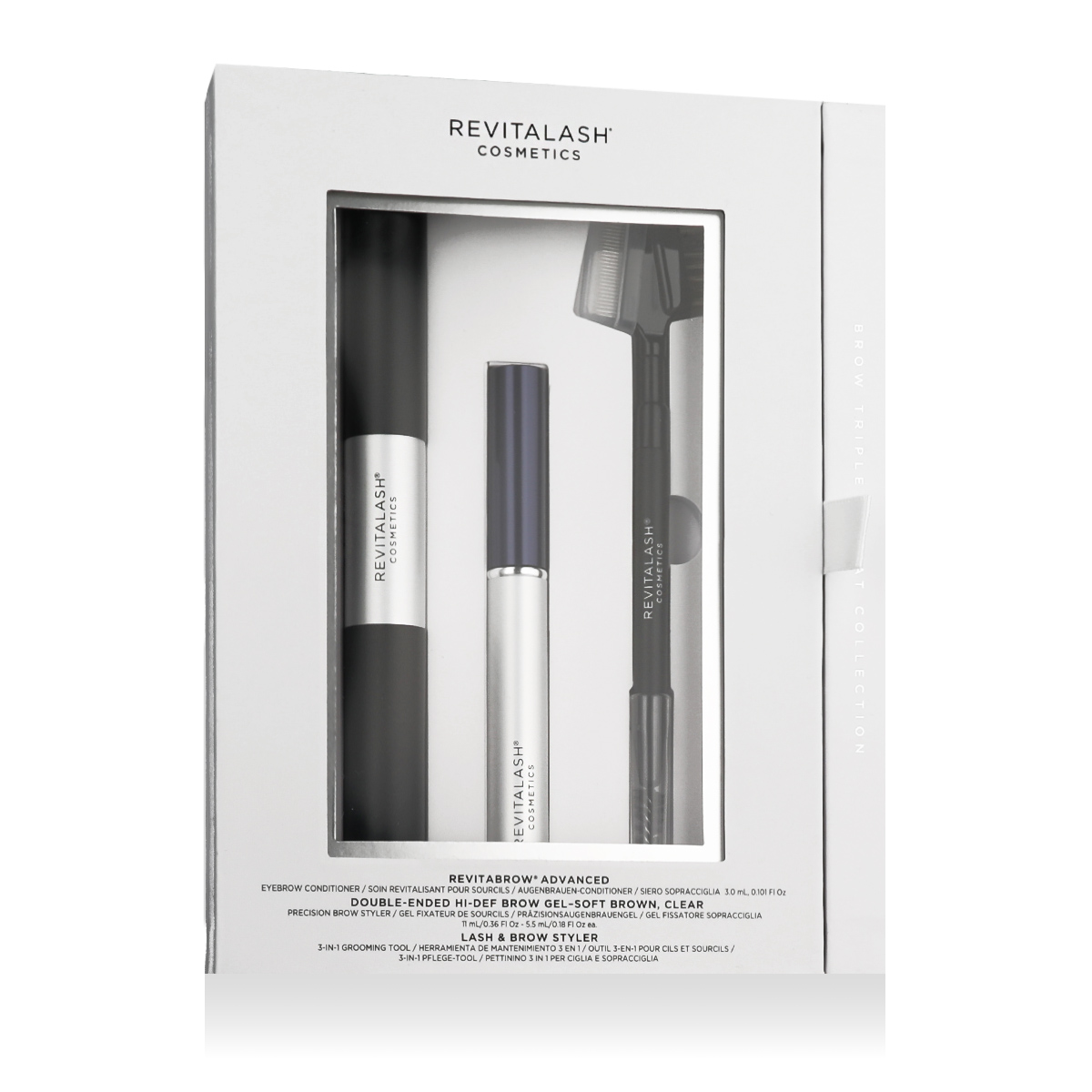 RevitaLash Brow Triple Threat Collection Dekoratyvinė kosmetika