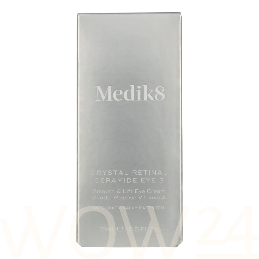 Medik8 Medik8 Crystal Retinal Ceramide Eye 3 Cream Priemonė nuo paakių paburkimo ir tamsių ratilų Moterims