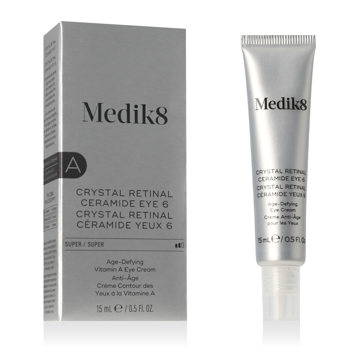 Medik8 CRYSTAL RETINAL CERAMIDE EYE 15ml paakių kremas