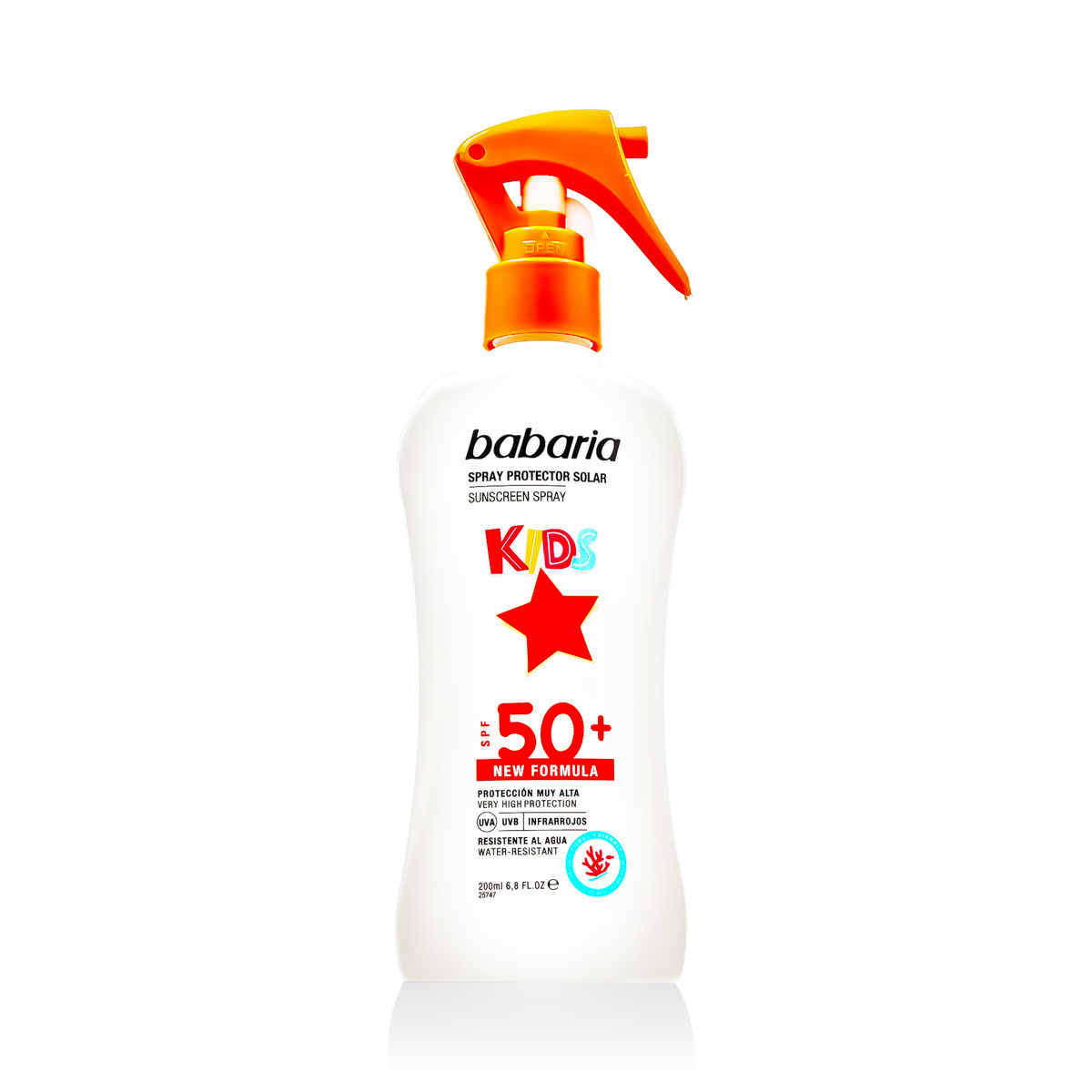Babaria Kids Sunscreen Spray 200ml įdegio losjonas