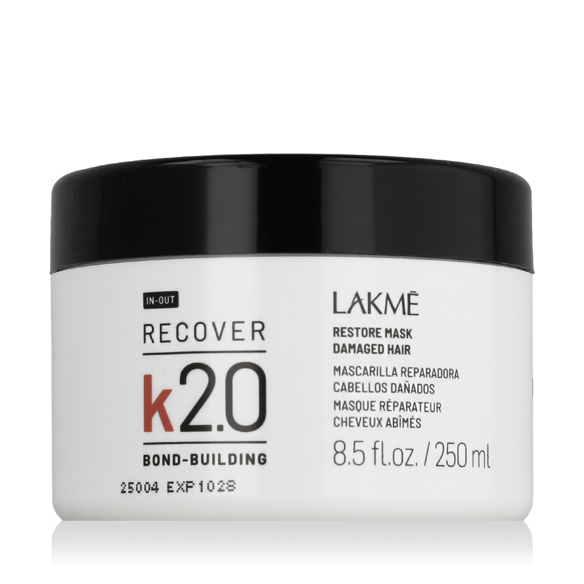Lakm&eacute; k2.0 Recover Restore Mask Plaukų kaukė Atstatomoji plaukų kaukė Unisex