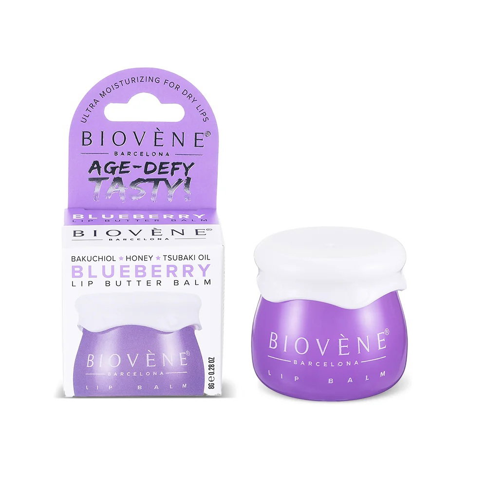 Biovene Biovene Age-Defy Tasty! Blueberry Lip Butter Balm Lūpų balzamas Moterims