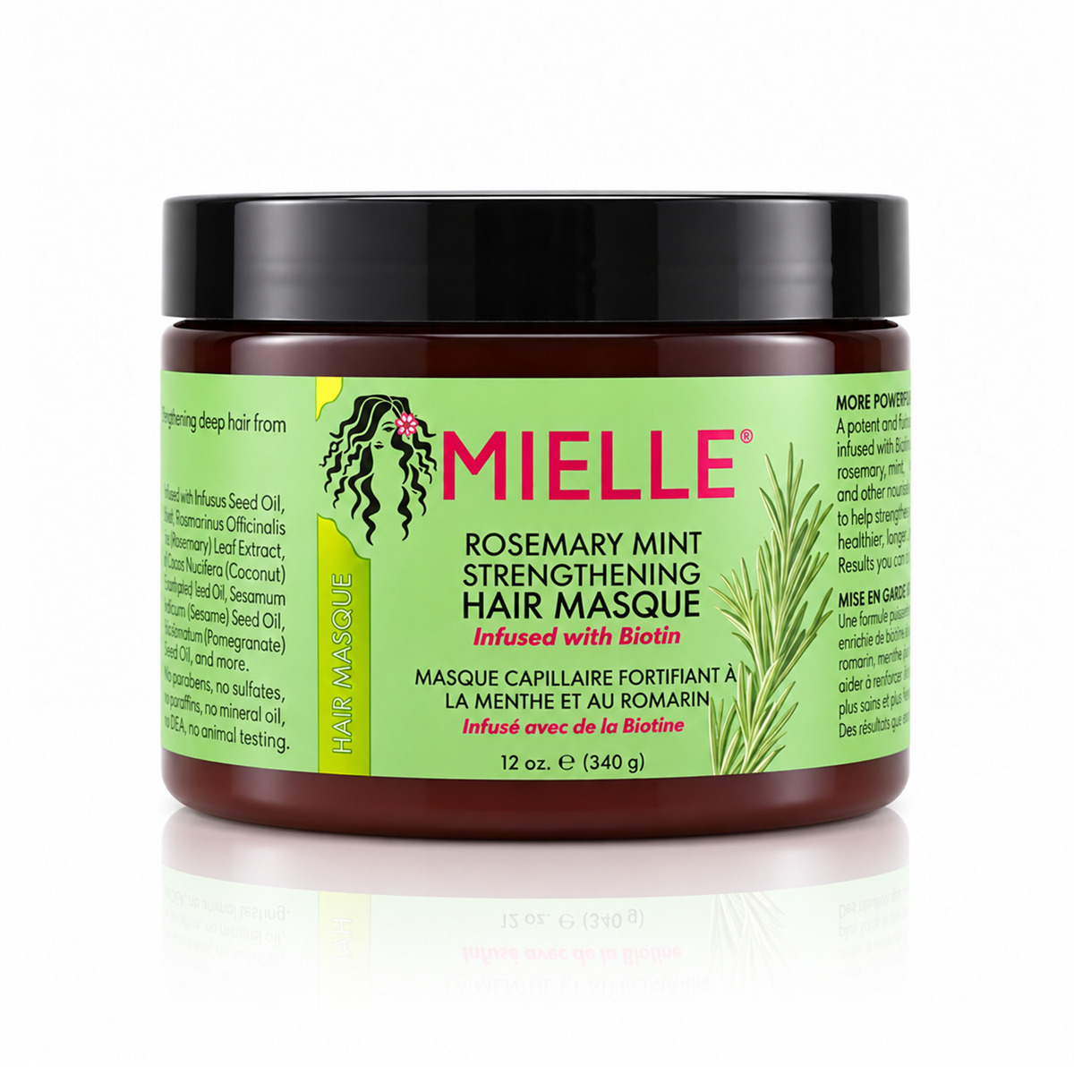 MIELLE&reg; Rosemary Mint Plaukų kaukė