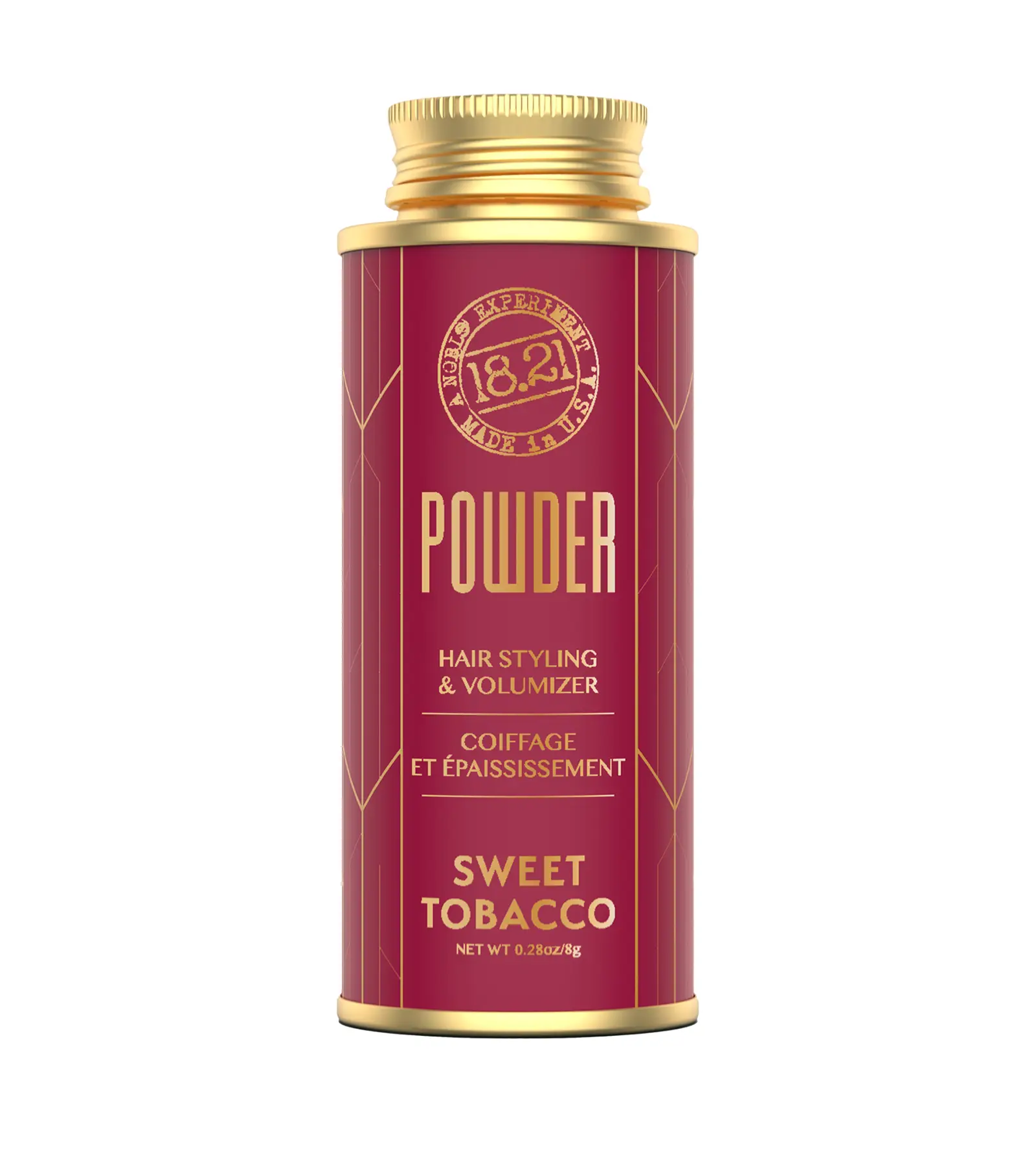 18.21 Man Made Powder 8g sausas &scaron;ampūnas