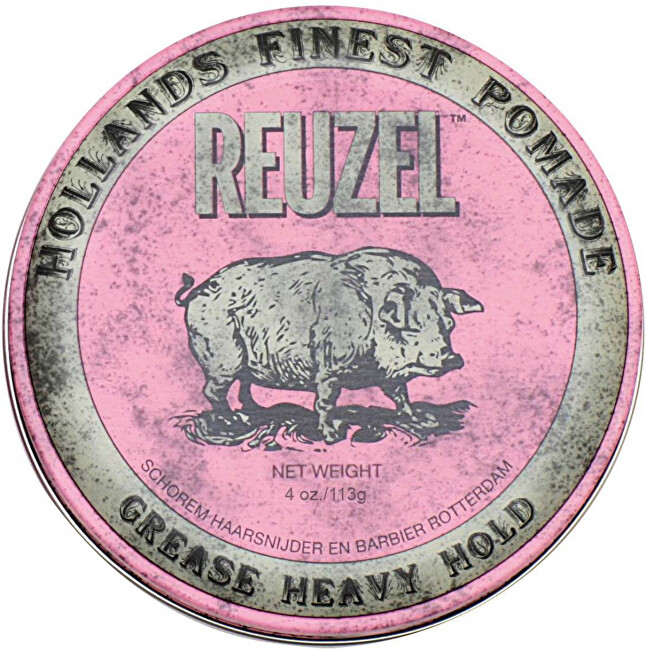 REUZEL Hollands Finest Pomade Grease Heavy Hold 95g plaukų va&scaron;kas