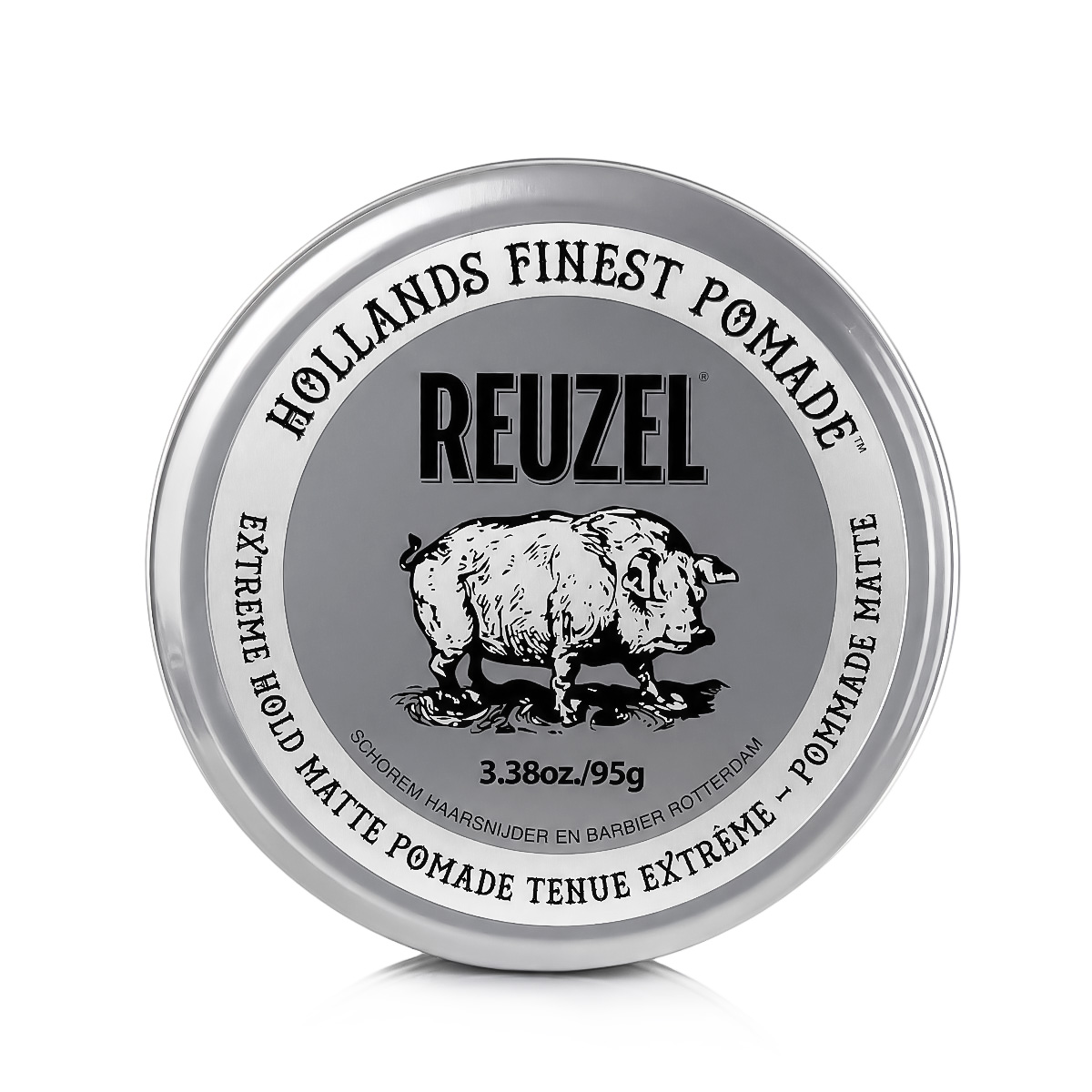 Reuzel Hollands Finest Pomade Extreme Hold Matte Pomade Plaukų kremas