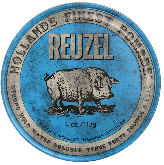 REUZEL Hollands Finest Pomade Strong Hold Water Soluble 35g plaukų želė