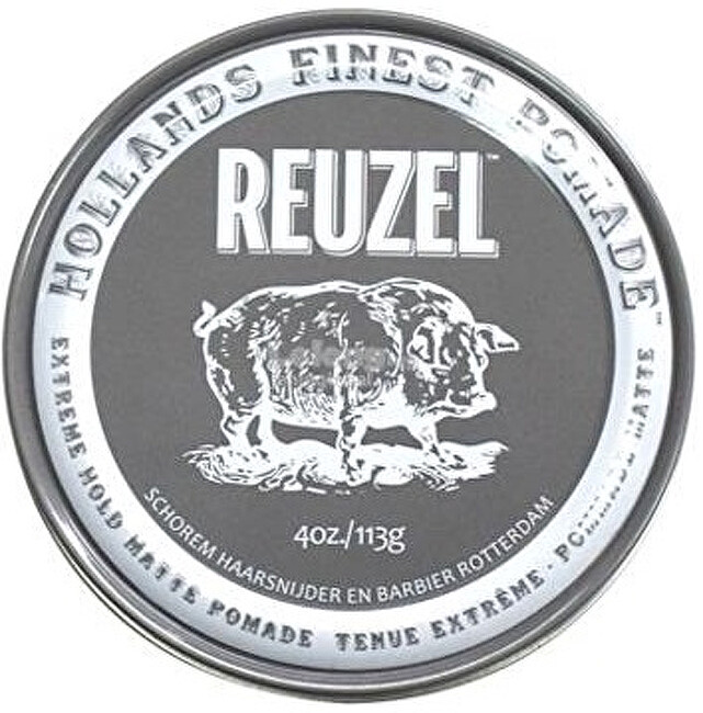 REUZEL Hollands Finest Pomade Extreme Hold Matte Pomade 35g plaukų kremas