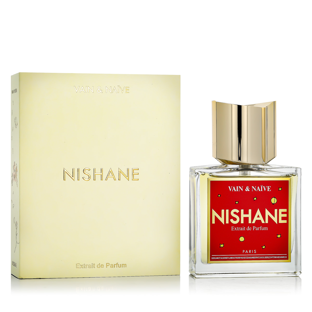 Nishane Vain & Naive 50ml NI&Scaron;INIAI Kvepalai Unisex Perfume Extract