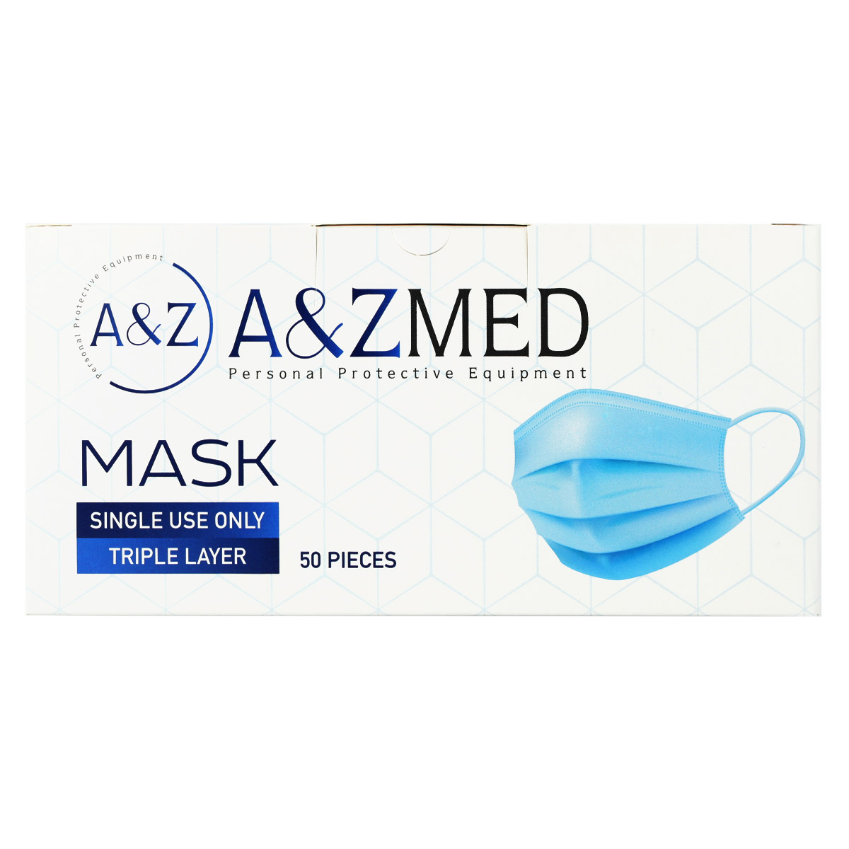 A&Z MED Mask 50vnt kaukė/respiratorius