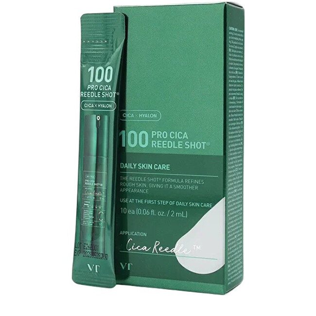 Vt cosmetics Pro Cica Reedle Shot 100 SET 2 ml * 10 pcs Veido serumas Unisex