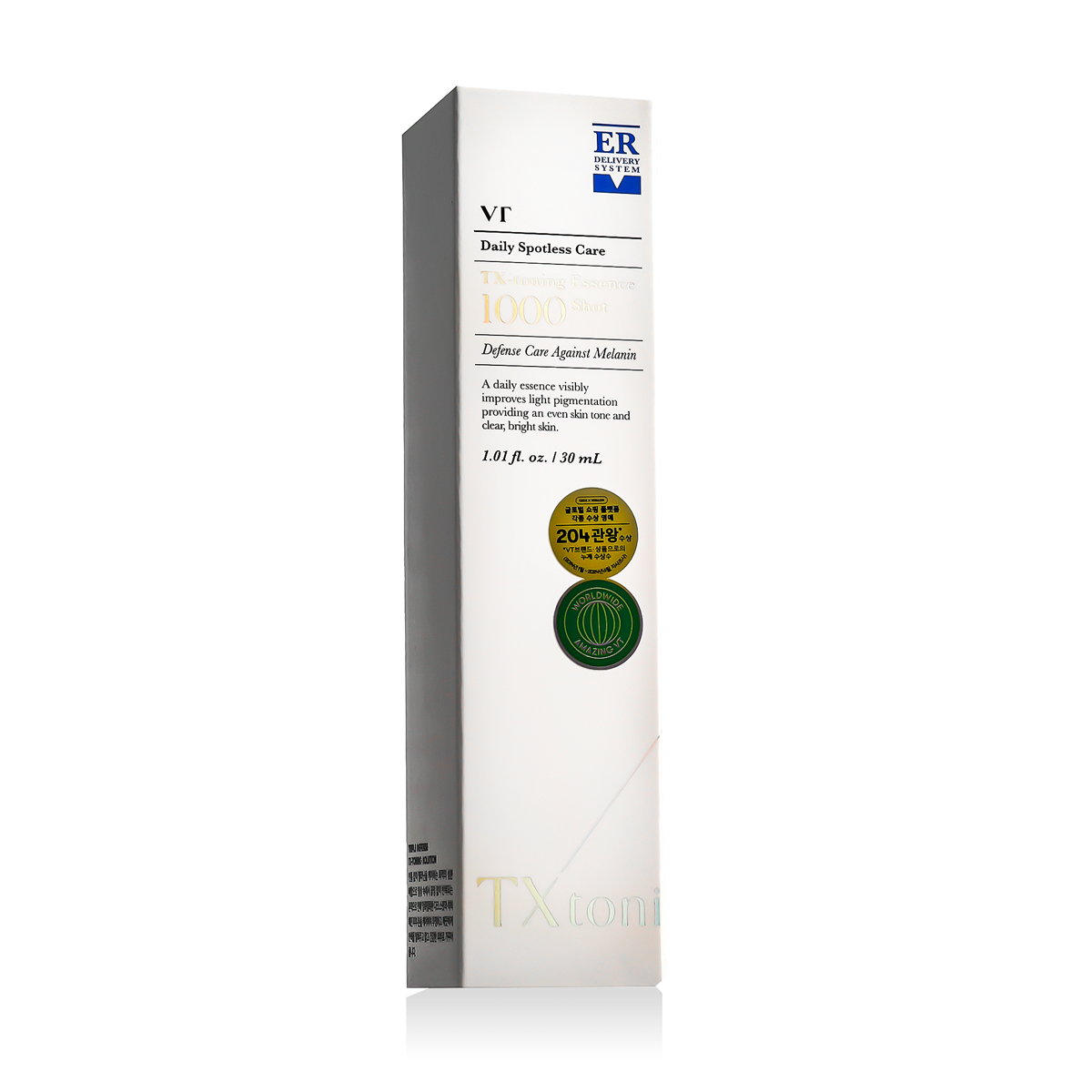 VT Cosmetics Brightening Essence Tx-Toning Essence 1000 Shot 30 ml 30ml vietinės priežiūros priemonė