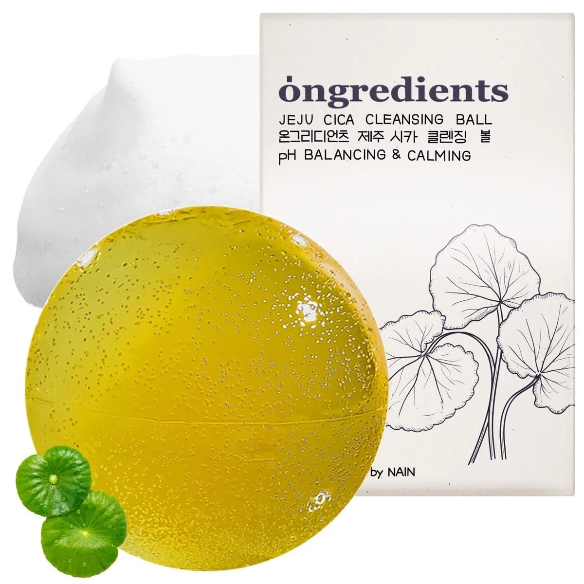 Ongredients Ongredients Jeju Green Tea Cleansing Ball Moterims