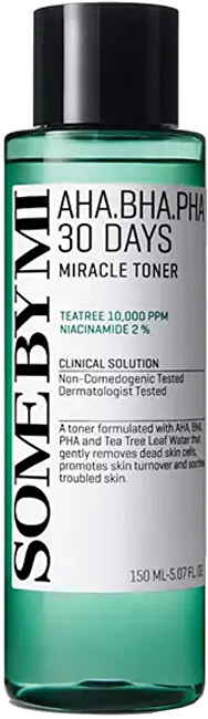 Some By Mi AHA.BHA.PHA 30 Days Miracle Toner 150ml veido losjonas