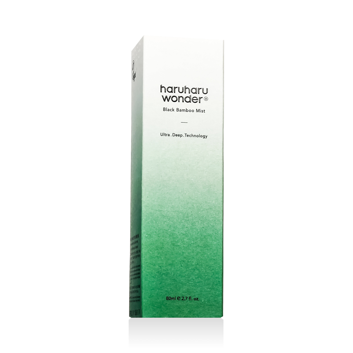 Haruharu Wonder Black Bamboo Mist 80ml veido losjonas