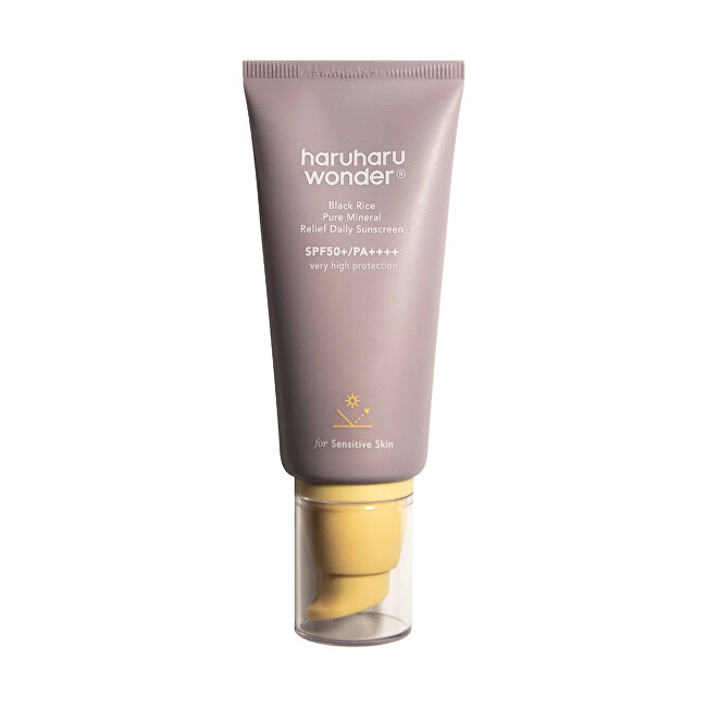 Haruharu Wonder Black Rice Pure Mineral Relief Daily Sunscreen 50ml veido apsauga