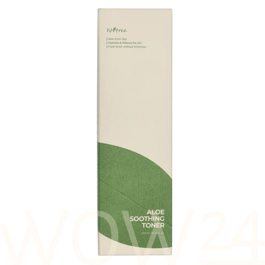 Isntree Aloe Soothing Toner Pur&scaron;kiamas veido losjonas Veido tonikas Moterims