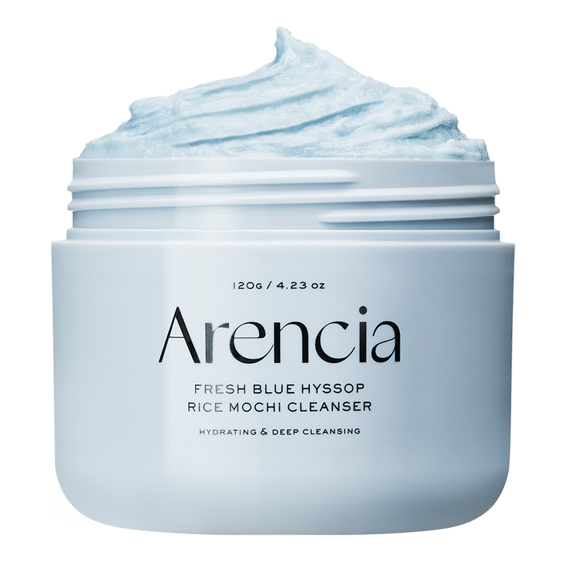 Arencia Arencia Fresh Blue Hyssop Rice Mochi Cleanser 120 g Vyrams