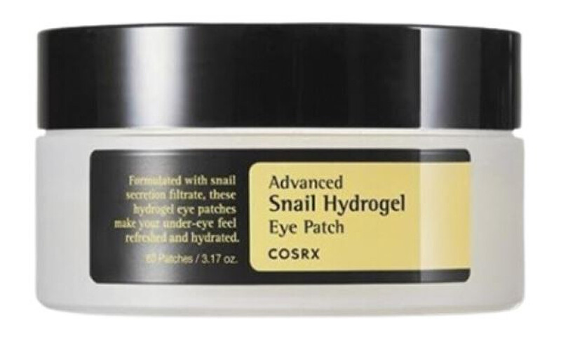 COSRX Hydrogel eye pads with snail secretion Advanced Snail (Hydrogel Eye Patch) 60 pcs Drėkinamasis veido kremas Moterims