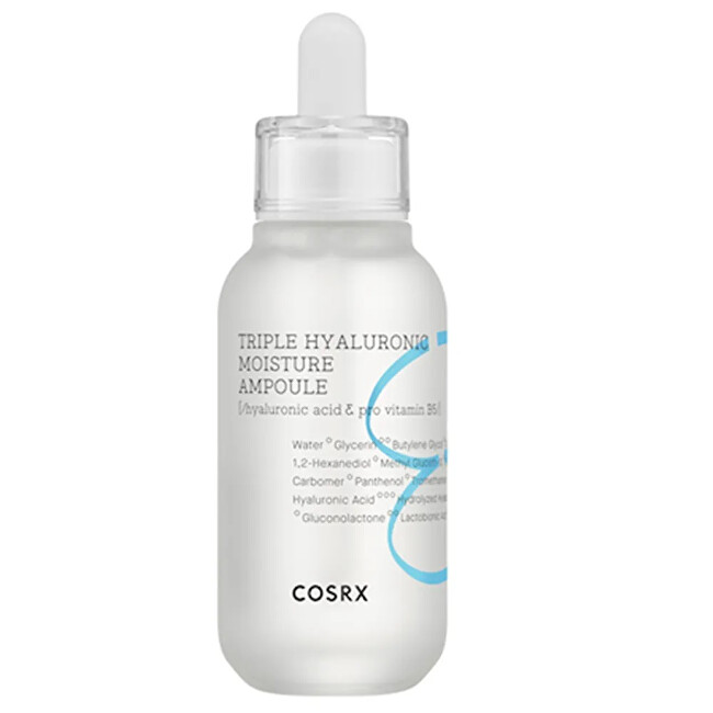 COSRX Hydrium Triple Hyaluronic Moisture Ampoule 40ml Veido serumas
