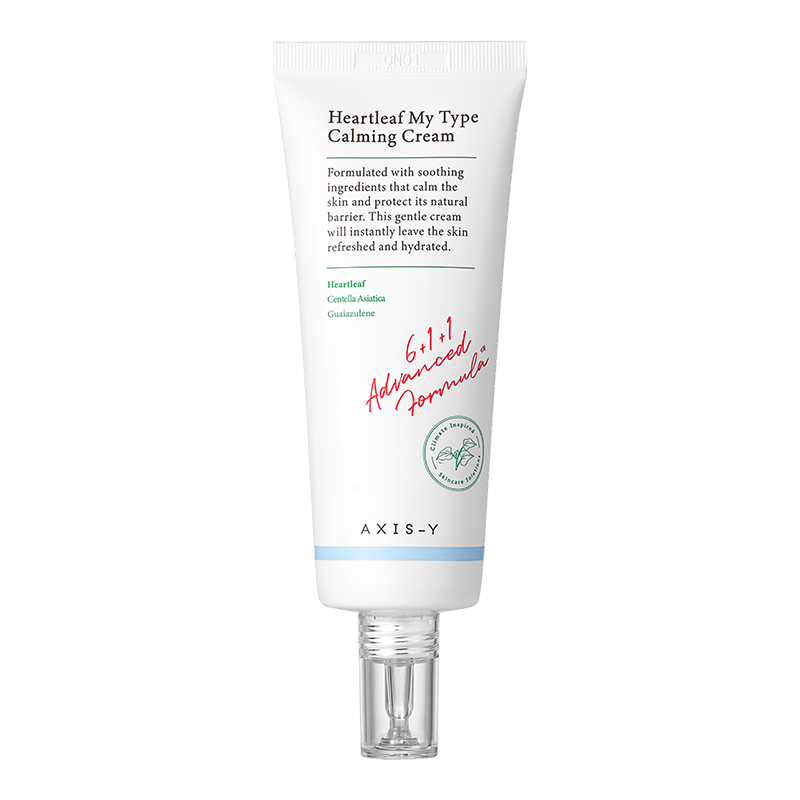 Axis-y Heartleaf My Type Calming Cream - Zklidňuj&iacute;c&iacute; kr&eacute;m s hydratačn&iacute;m &uacute;činkem Veido kremas Unisex
