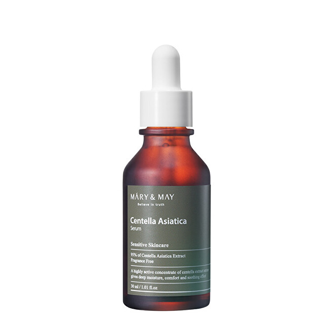 MARY & MAY Soothing face serum Centella Asiatica (Serum) Veido priemonė raudonuojančiai ir jautriai odai Moterims