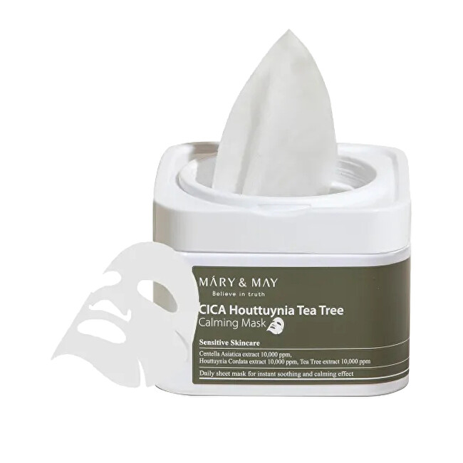 MARY & MAY Mary & May Cica Houttuynia Tea Tree Calming Mask 400 g Vyrams