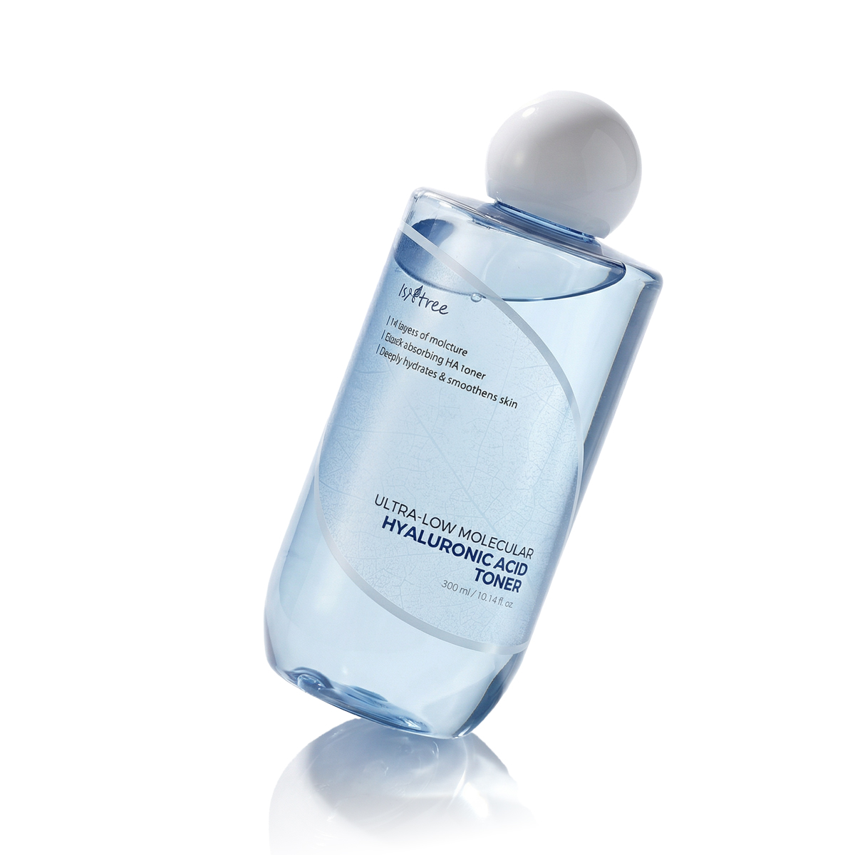 Isntree Ultra-Low Molecular Hyaluronic Acid Toner 300ml veido losjonas