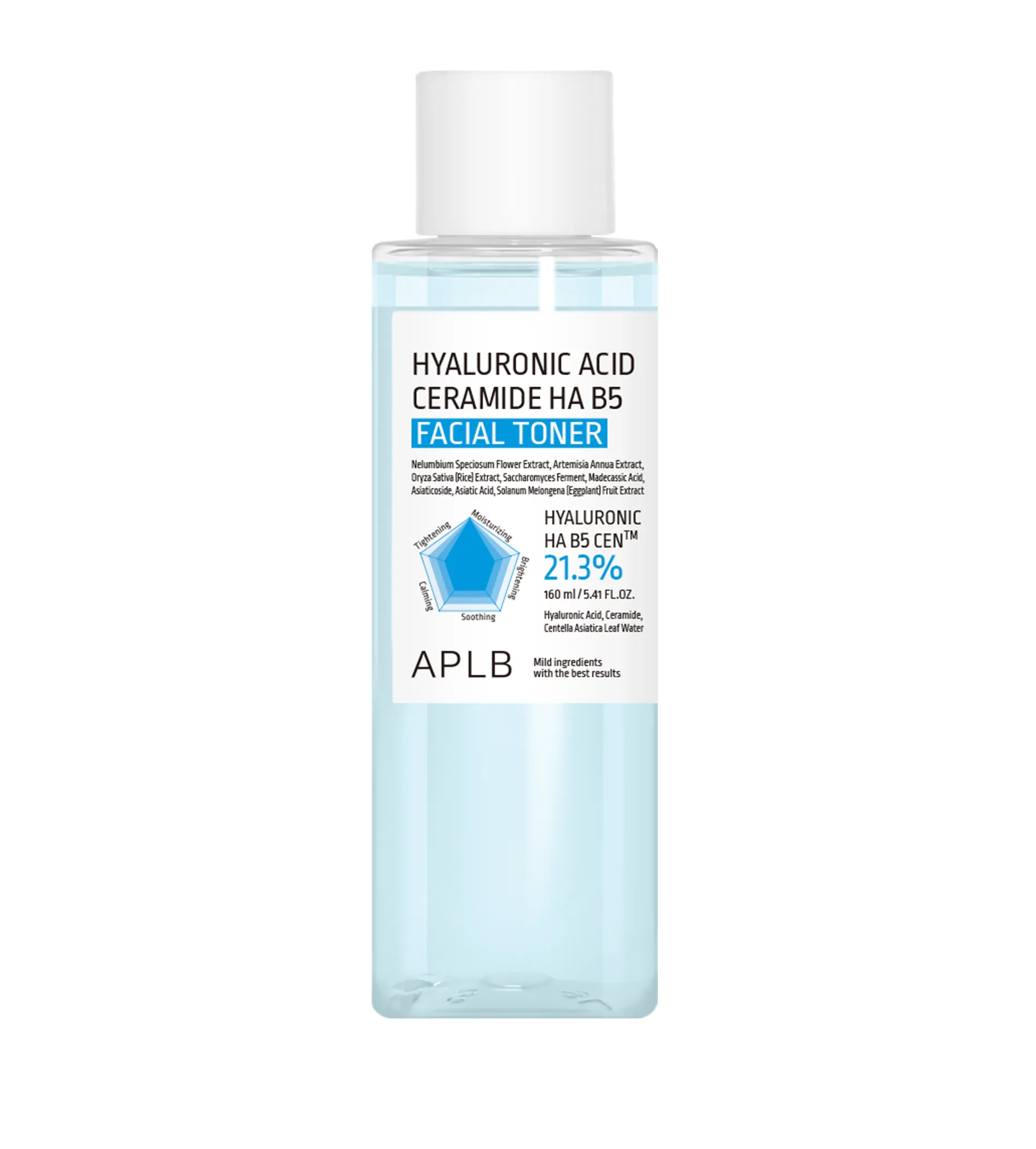 APLB Hyaluronic Acid Ceramide HA B5 Facial Toner 160ml veido losjonas