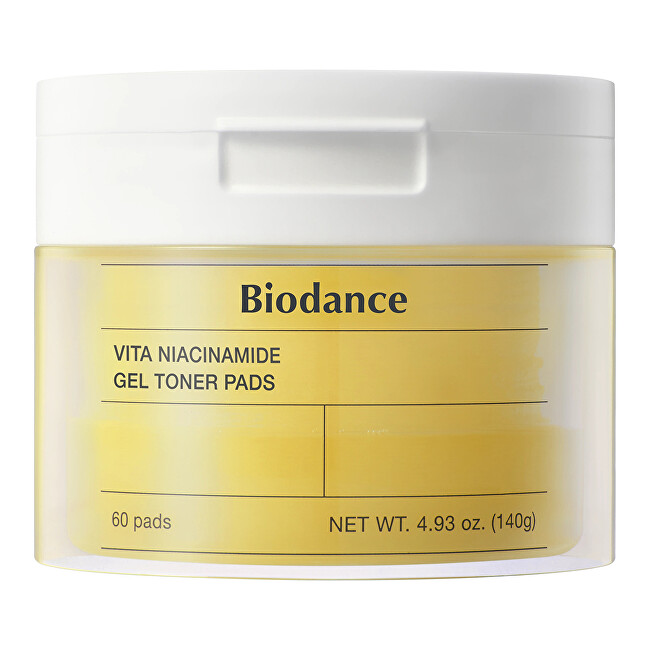 Biodance Vita Niacinamide Gel Toner Pads 60 pcs Veido tonikas Moterims