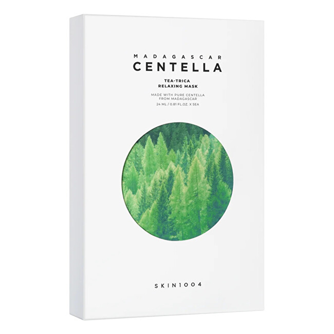 Skin1004 Skin1004 Tea-Trica Relaxing Mask Veido priemonė raudonuojančiai ir jautriai odai Moterims