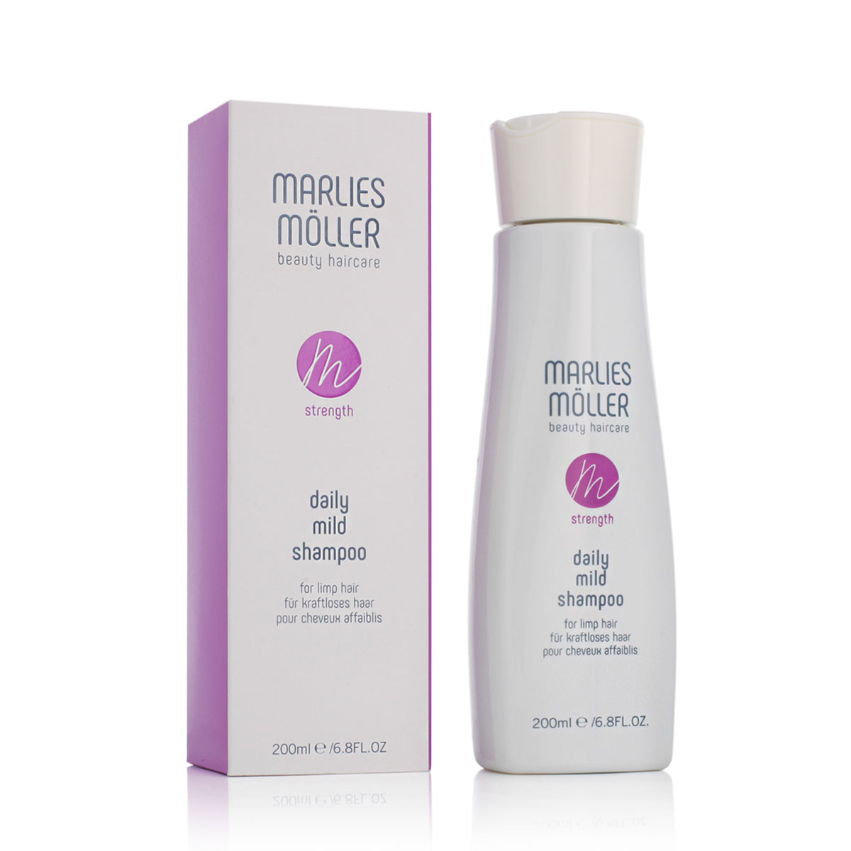 Marlies M&ouml;ller Strength Daily Mild Shampoo Plaukų &scaron;ampūnas Unisex